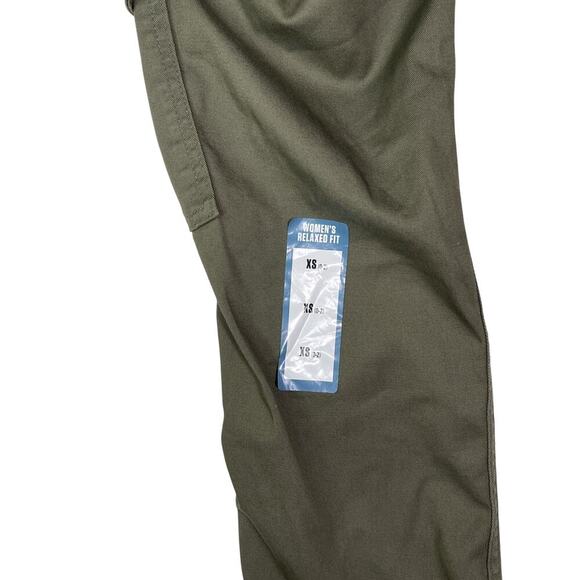 Carhartt TENCEL Fiber Series Twill Relaxed Fit Women’s Jogger XS BD6522-W Olive - Picture 6 of 6